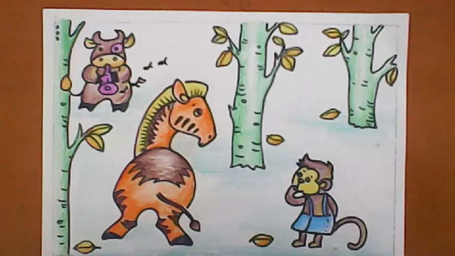 幼儿故事插画