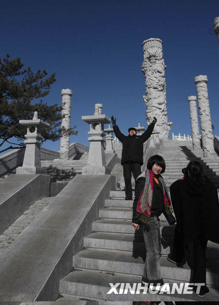 和顺县云龙山九龙柱乃天下第一柱