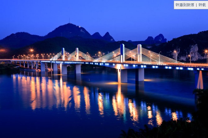 静兰大桥是国道322线三门江渡口改渡为桥而修建的一座公路大桥