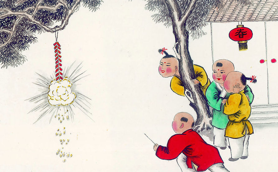 千门万户曈曈日,总把新桃换旧符.