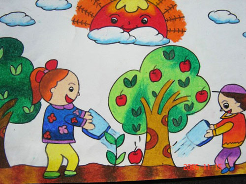 儿童画赏析 - 河东小学美术 - 教师培训|研修社区|研修网|www.yanxiu.