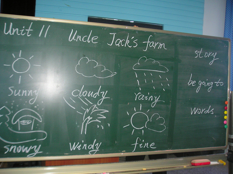 小学英语优秀板书设计